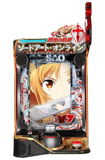 ぱちんこソードアートオンライン　閃光の軌跡キービジュアル　B1ポスター e ソードアート・オンライン 閃光の軌跡 | KYORAKU