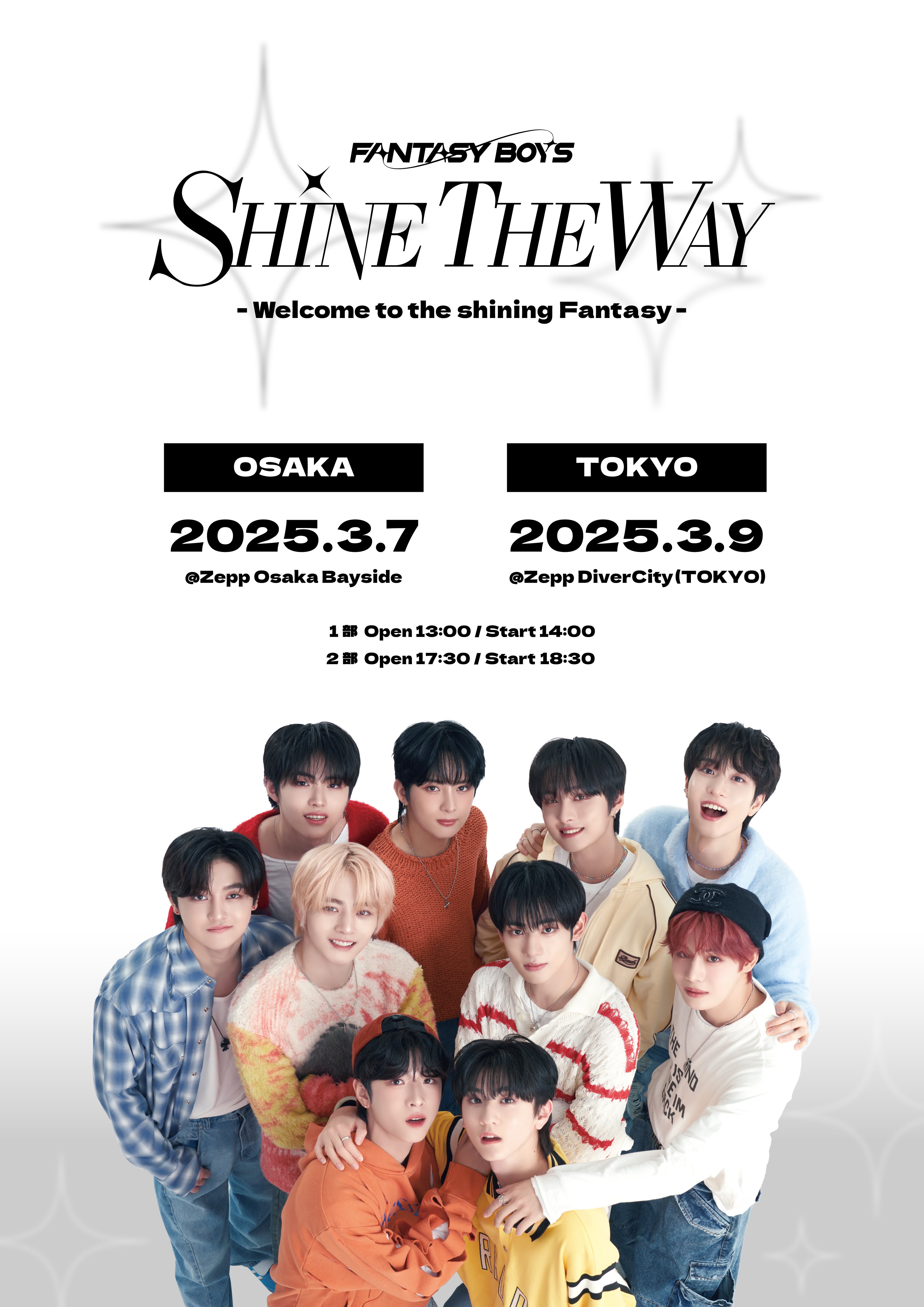 FANTASY BOYS JAPAN TOUR 2025 〈 SHINE THE WAY 〉-Welcome to the