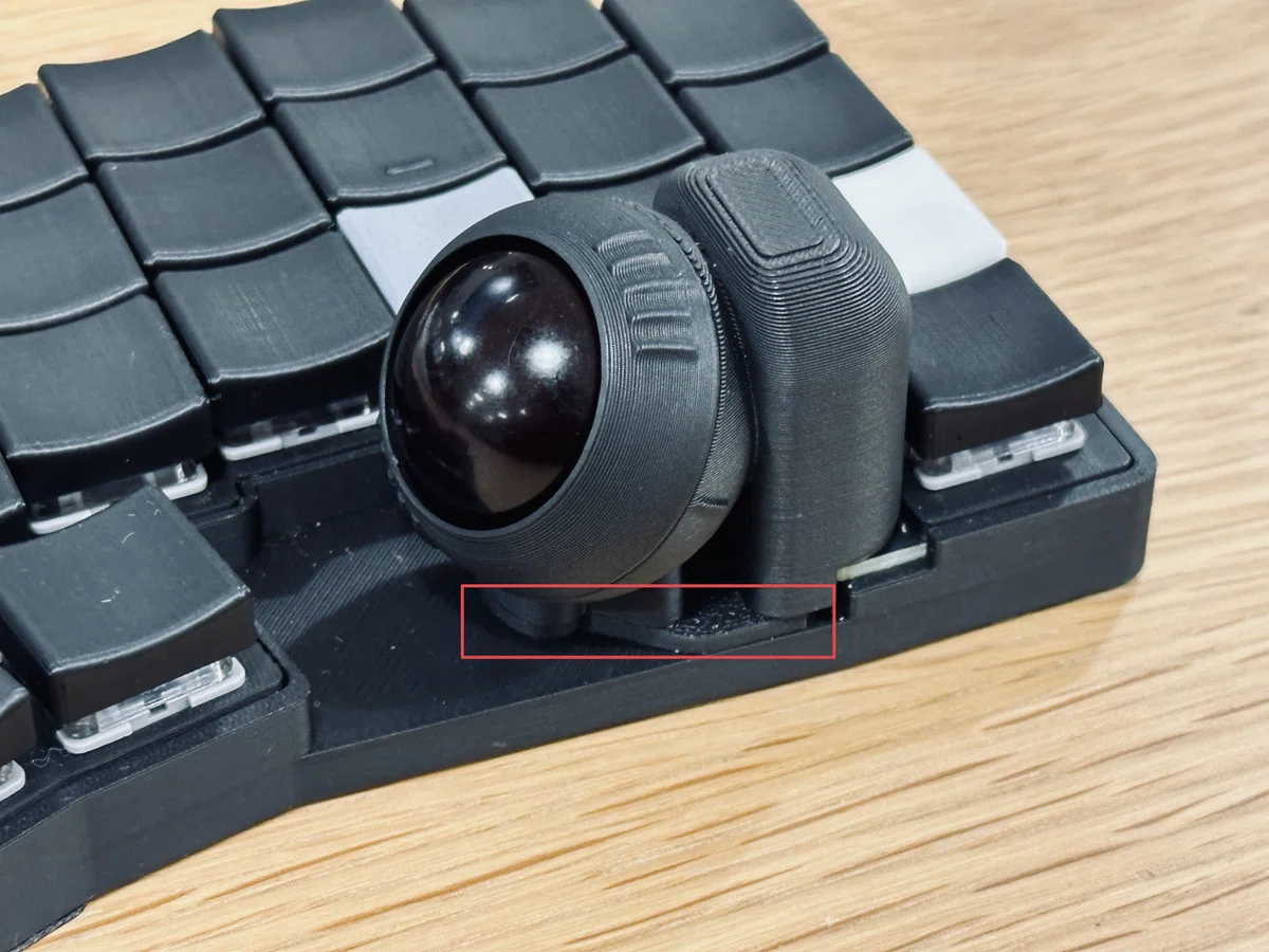 moNa2（無線×分割型×トラックボールマウス）キーボードで理想の 
