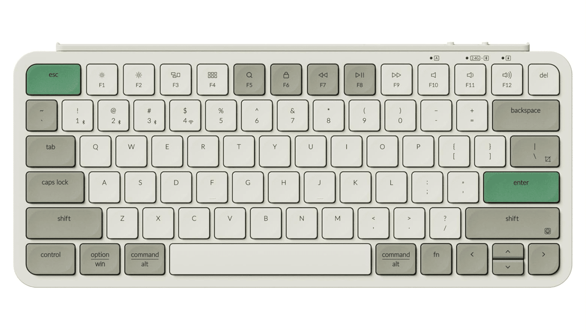 Keychron B1 Pro レトログリーン　US配列 Keychron B1 Pro】レビュー：シザースイッチ搭載の超薄型