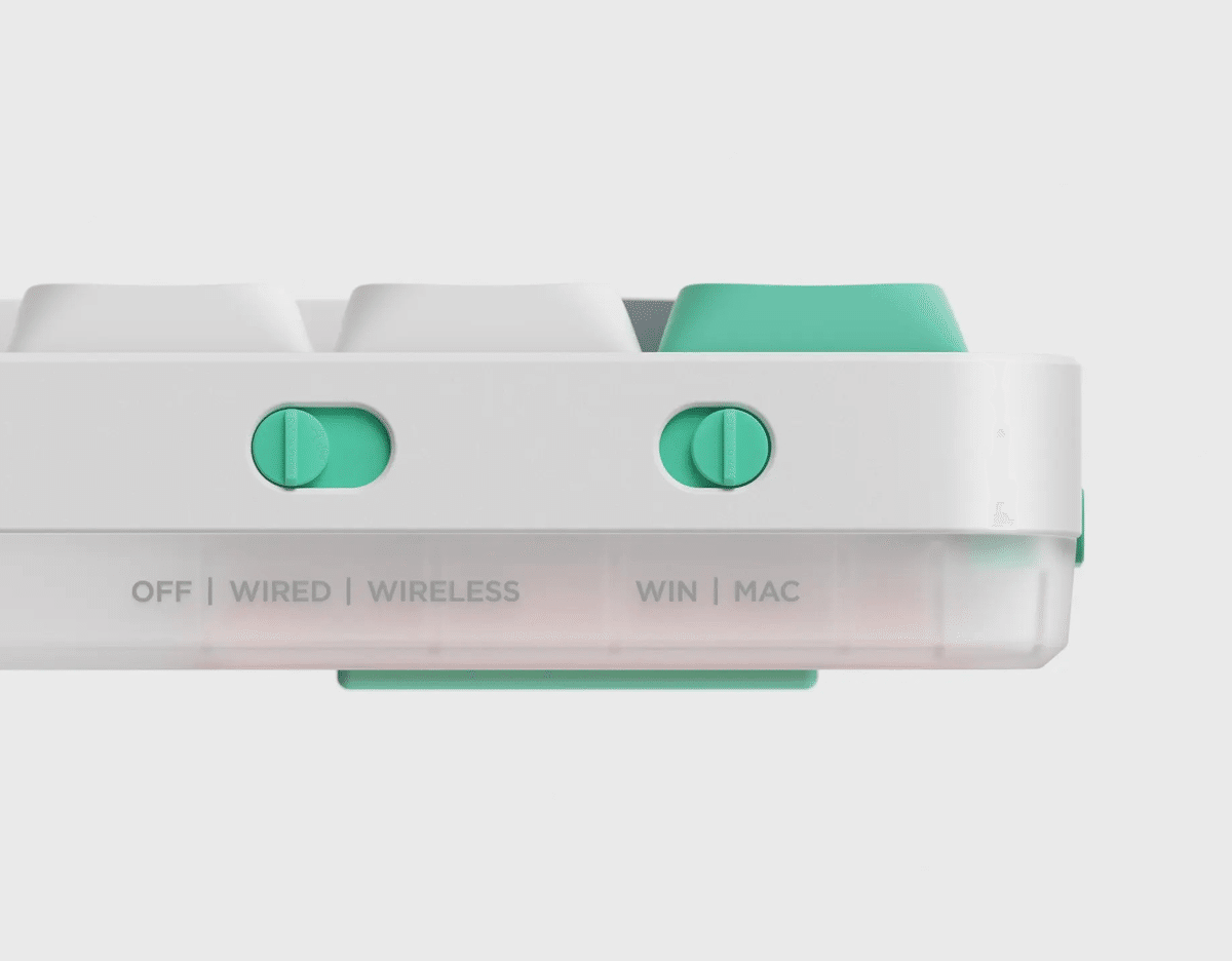 NuPhy Air60 V2 Aloe軸 美品）NuPhy Air60 V2 Aloe（アロエ軸