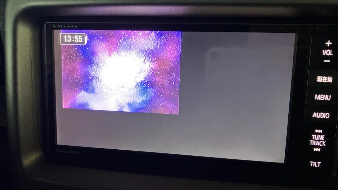 Panasonic Strada(CN-S300WD)でのビデオ再生について｜G