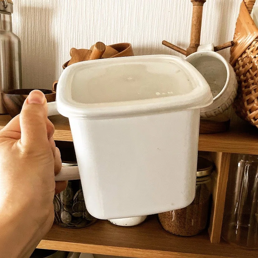 ようやく見つけた理想の生ごみ入れ/琺瑯容器｜とと🌻無理しない暮らし