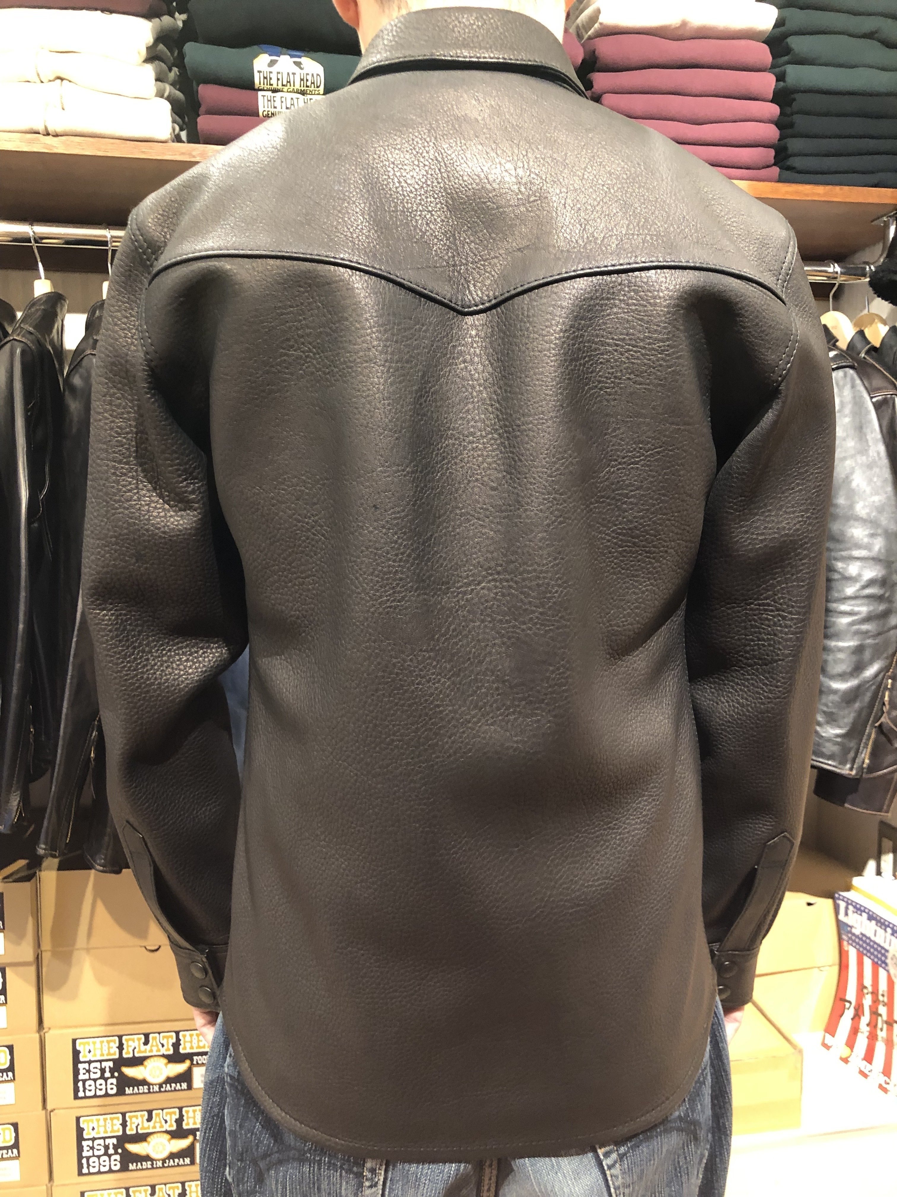 FLAT HEAD 神宮前店】～神宮前店限定ディアスキンシャツ～｜THE FLAT HEAD