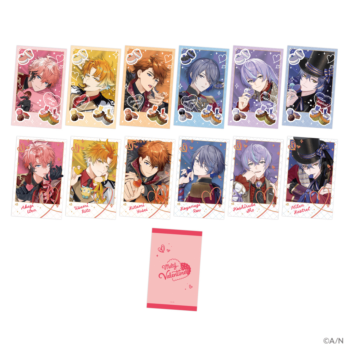 Melty Valentine」グッズを2025年2月7日(金)18時からにじストア