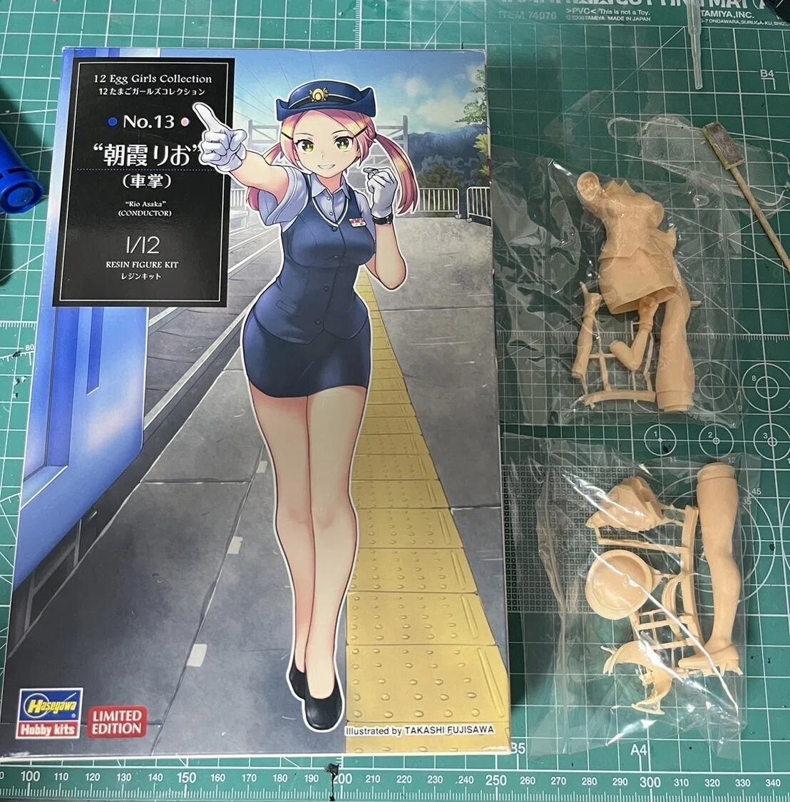 制作記録】はじめてのガレージキット ﾊｾｶﾞﾜ製 たまごｶﾞｰﾙｽﾞｺﾚｸｼｮﾝｼﾘｰｽﾞ