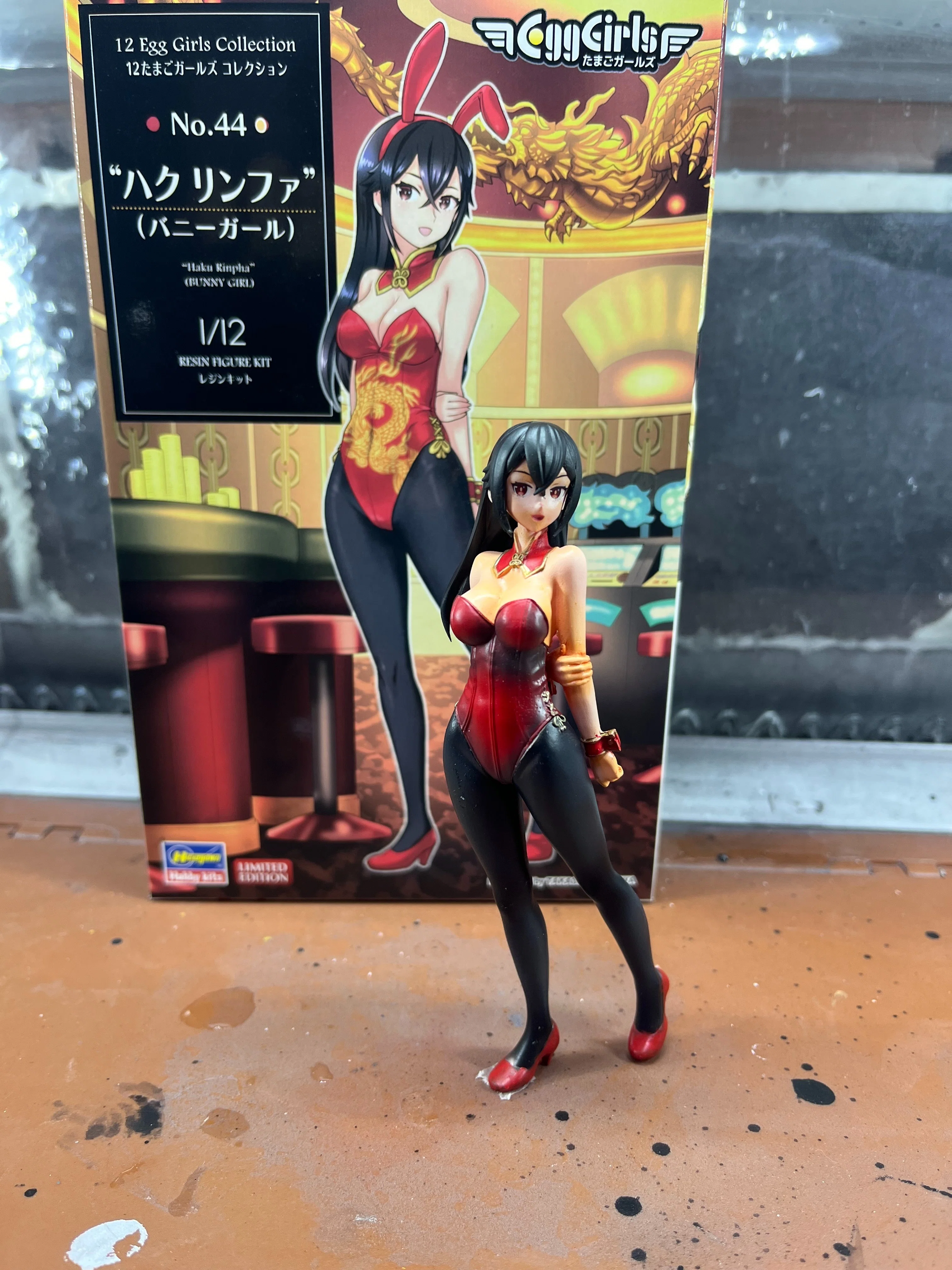 制作記録】はじめてのガレージキット ﾊｾｶﾞﾜ製 たまごｶﾞｰﾙｽﾞｺﾚｸｼｮﾝｼﾘｰｽﾞ