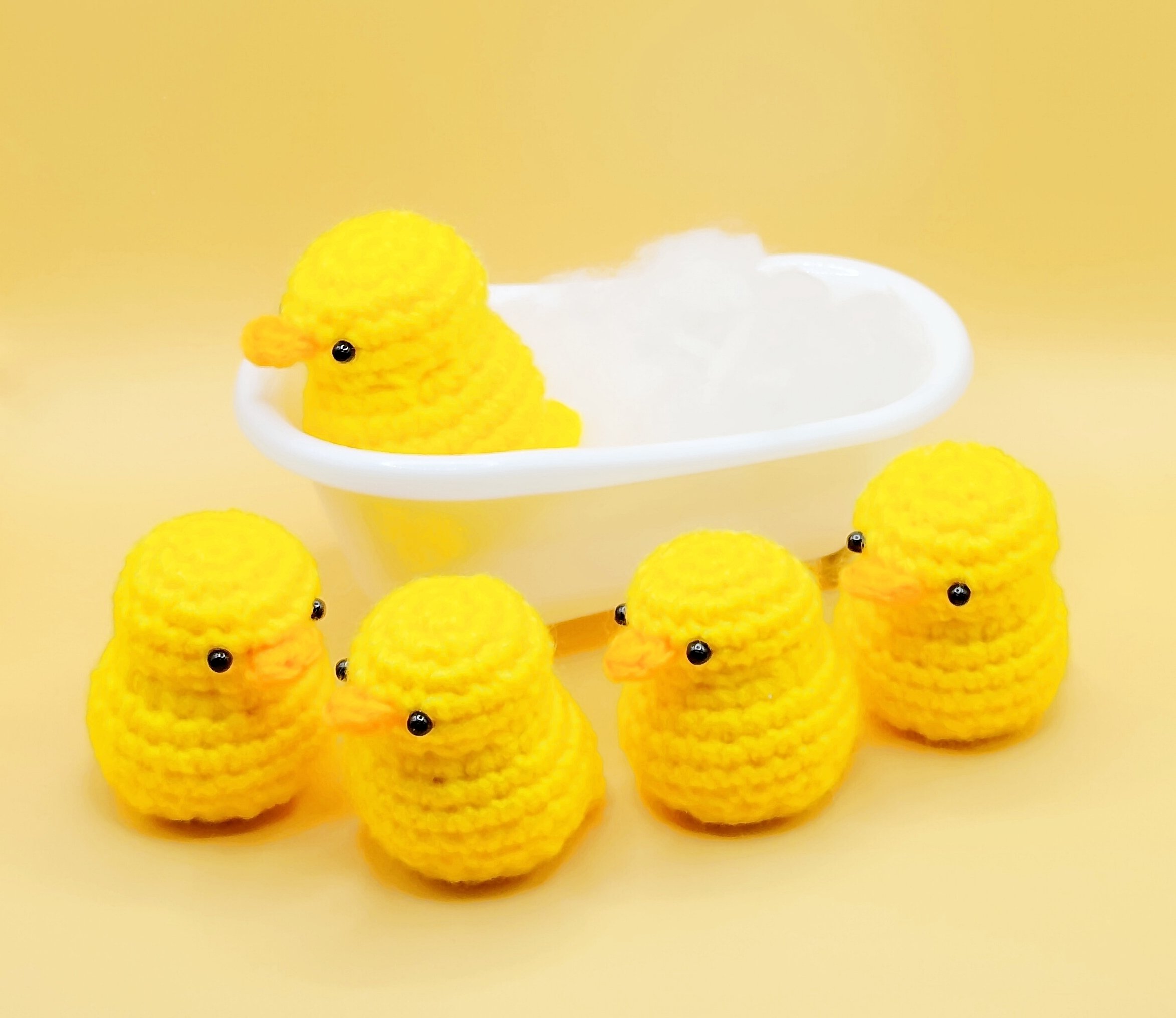 Eアカウント あみぐるみ　ぬいぐるみ　編み物　 　あひる 🐣アヒルあみぐるみ