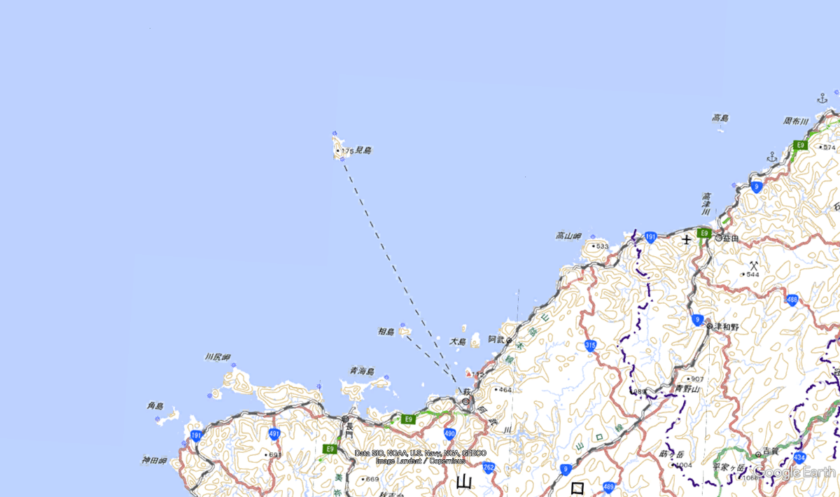 鬼ヨウズが見守る国境の島～山口県見島（2002年8月16日）｜雨男