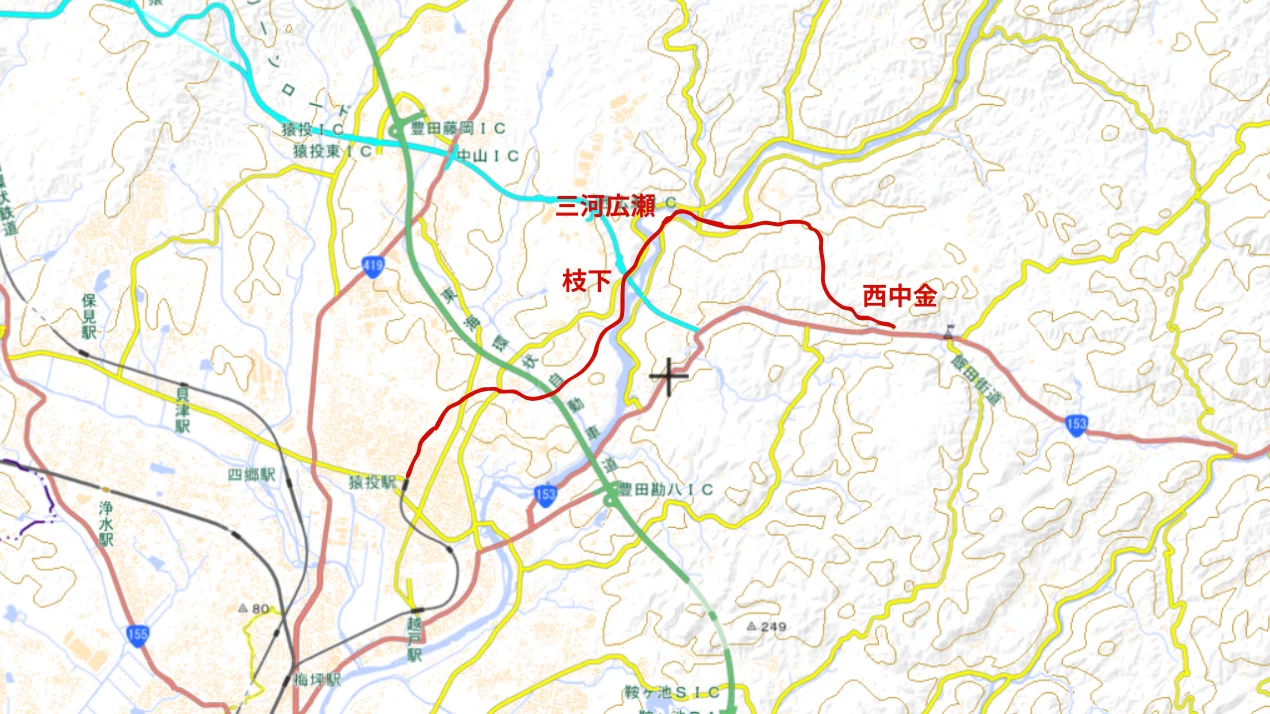 540 晩秋の旧三河線廃線跡を歩く。｜揺蕩う旅人・なお（ミヤコカエデ）