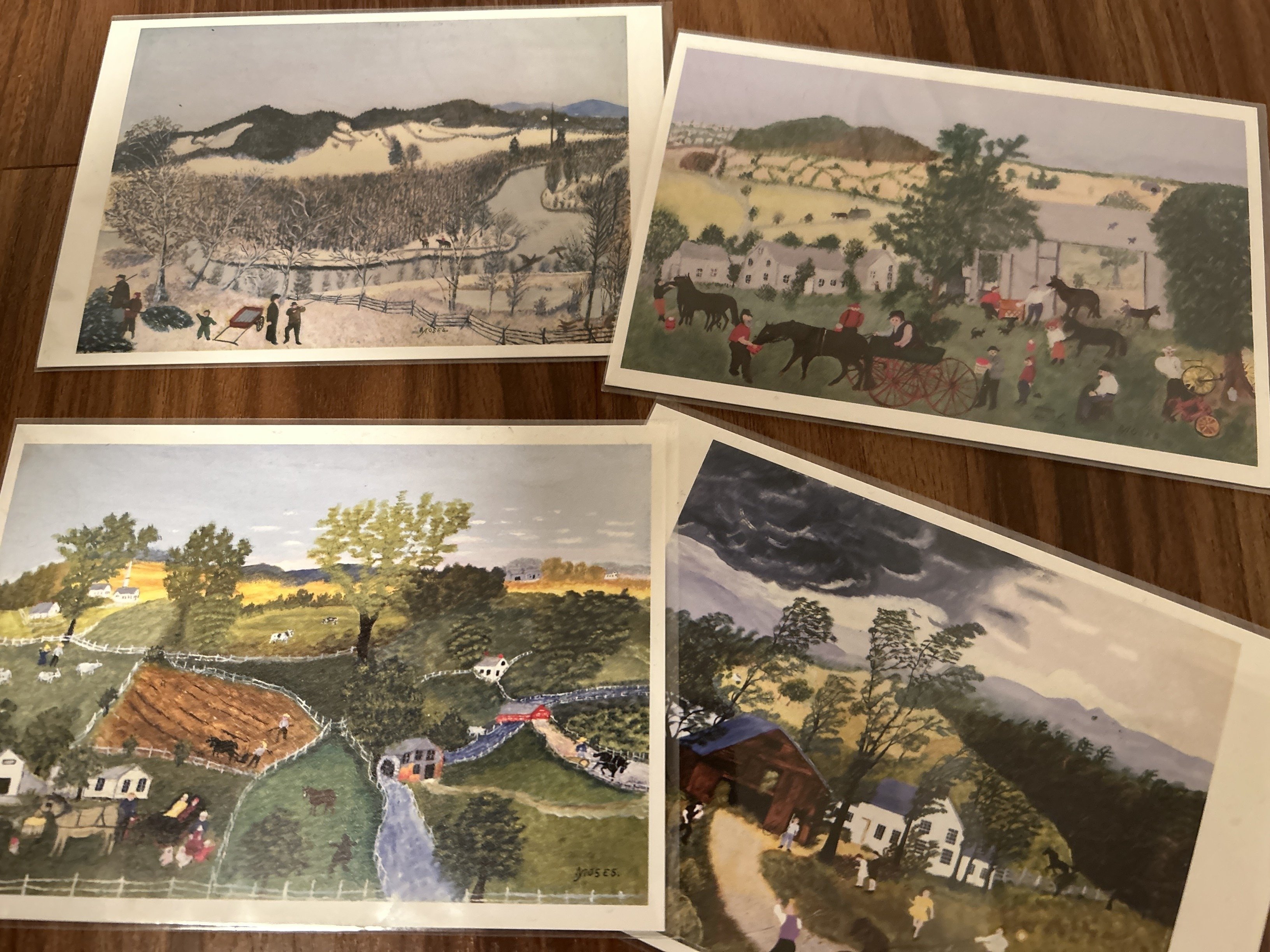 毎日美術⭐︎初個展は80歳。グランマ・モーゼスの絵が大好き