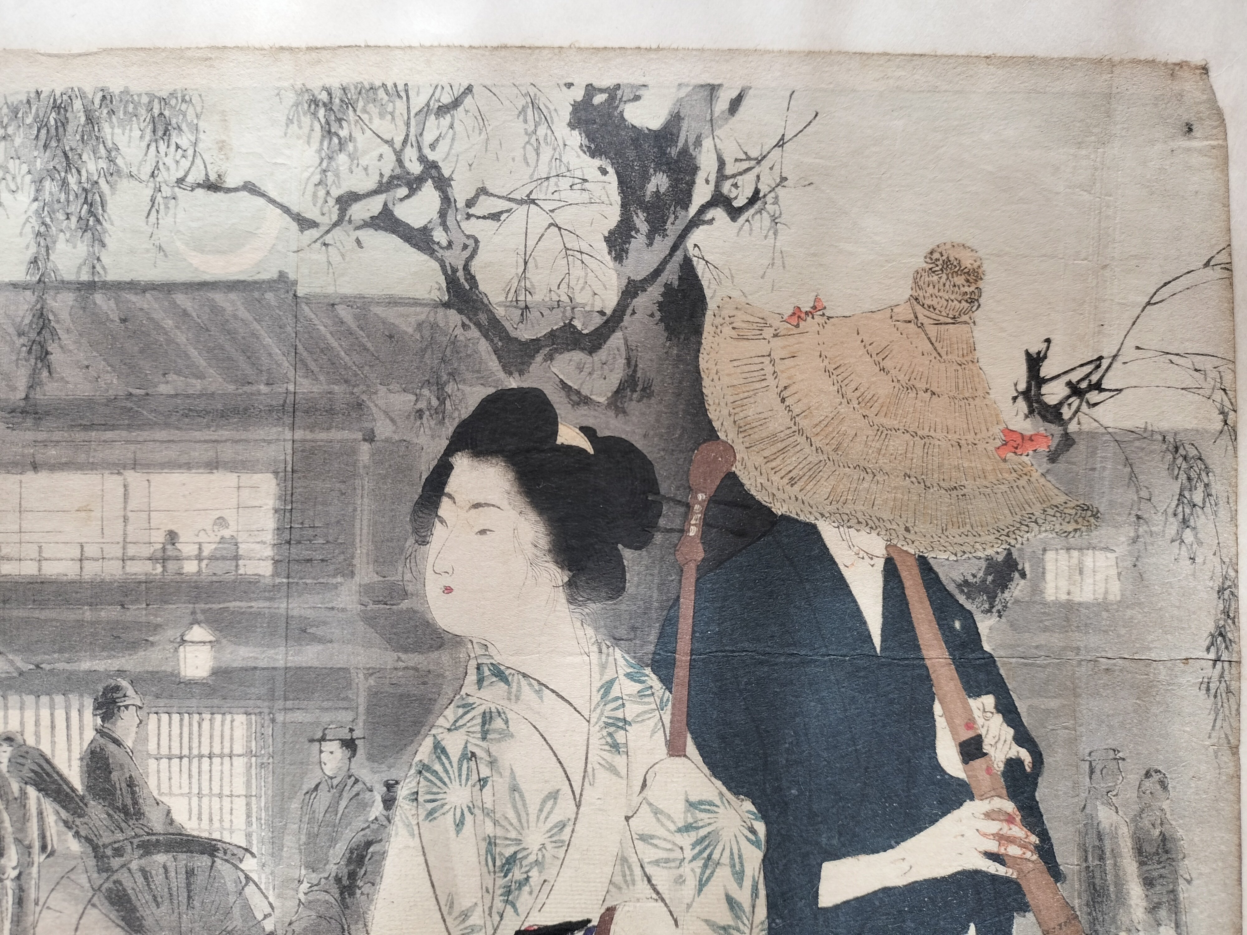 虚無僧の射的人形＠町田天満宮がらくた骨董市｜kataha