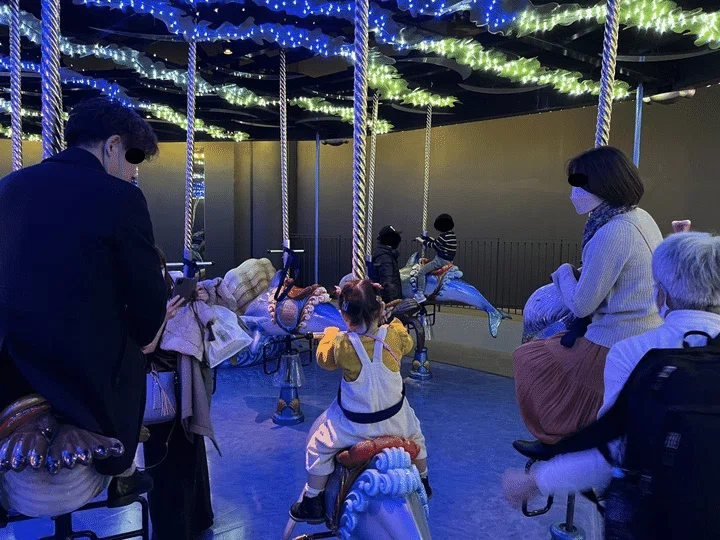アクアパーク品川のアトラクション(スタッフ撮影)