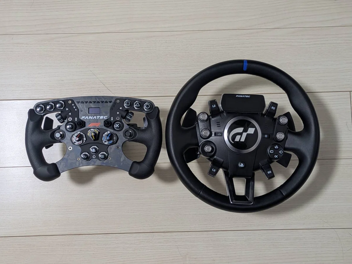 GT7用筐体】FANATEC ClubSport Racing Wheel F1ステアリング｜岡田衛