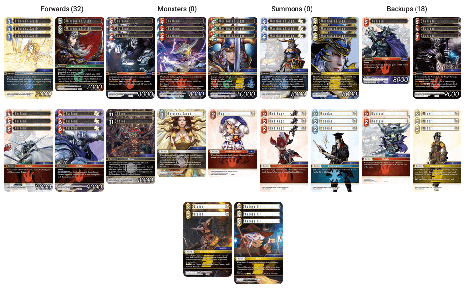 FFTCG】作品単解説opus24（Ⅰ～Ⅴ）｜ちょーぎょーじ