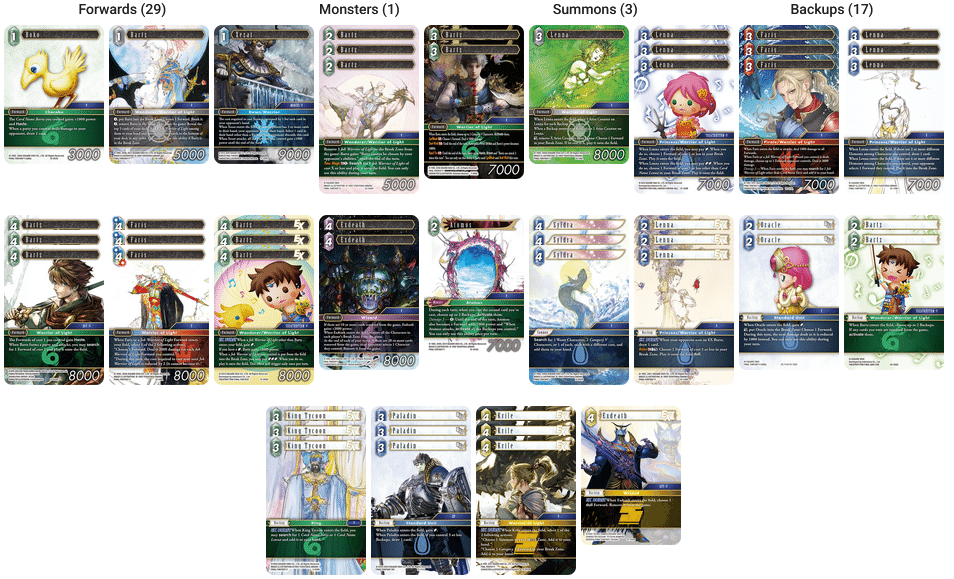 FFTCG】作品単解説opus24（Ⅰ～Ⅴ）｜ちょーぎょーじ