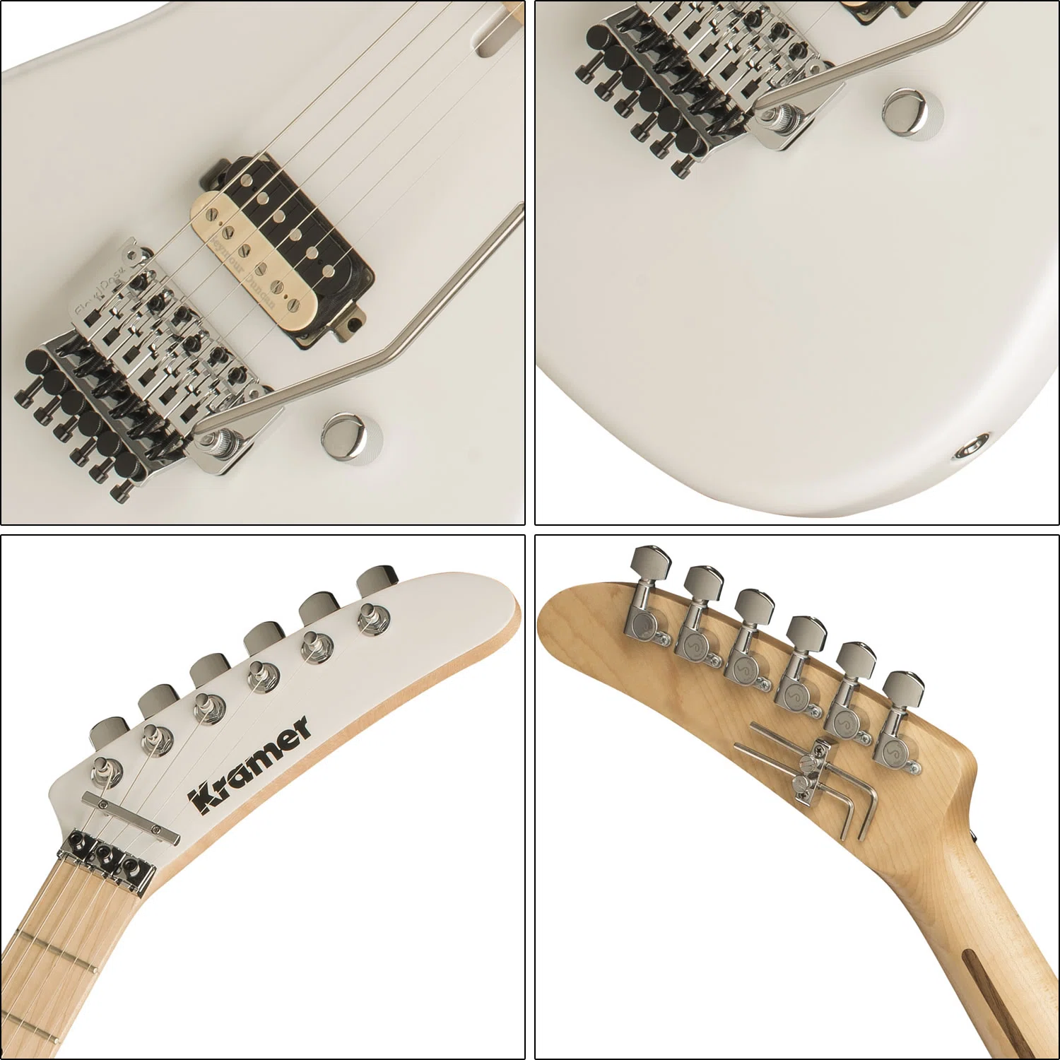 kramer The 84 ダンカン JB搭載機 80s熱再燃！ホワイト・マットの「KRAMER The 84」！｜Sparkplug.tokyo