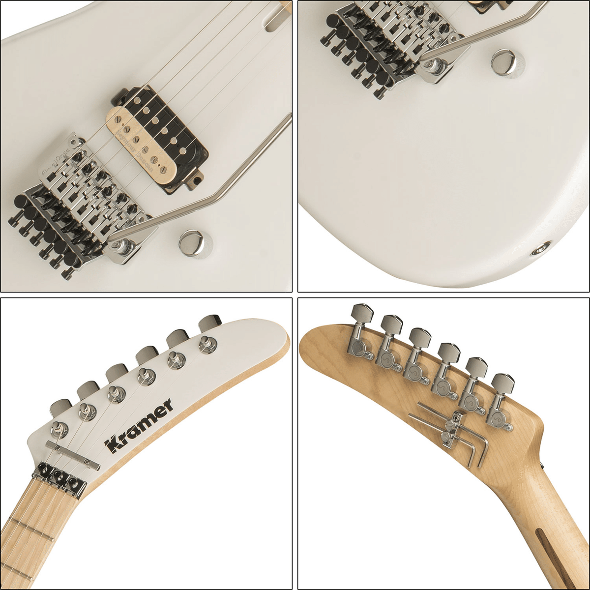 kramer '84.を1984へリフィニッシュしてパーツもアップグレード