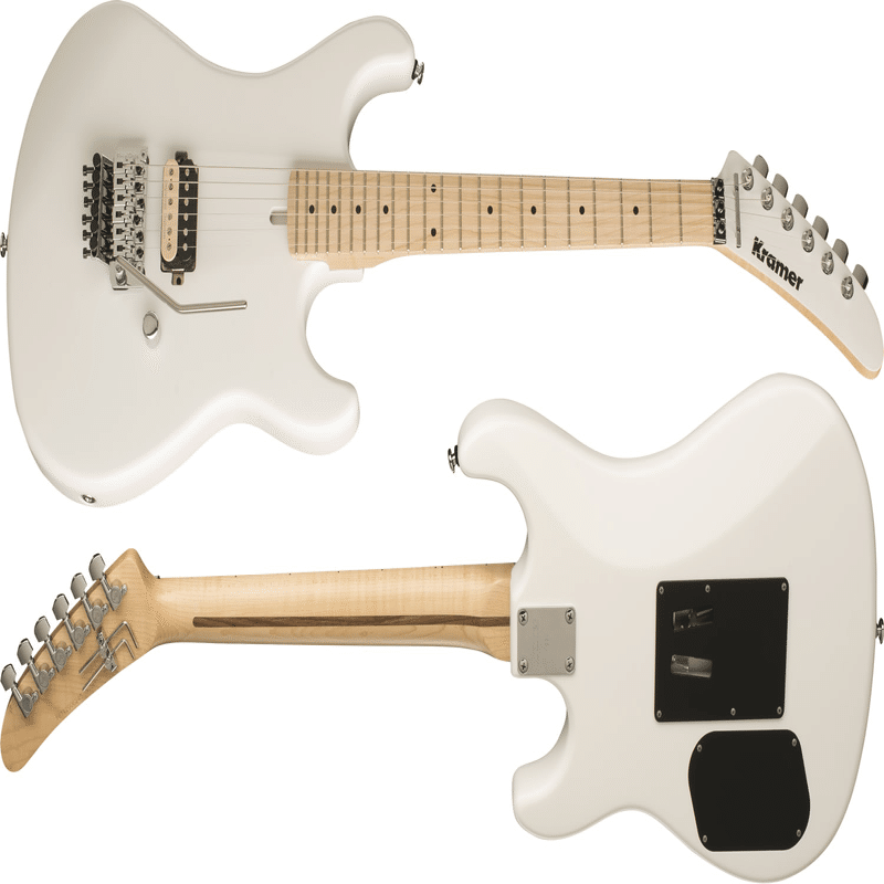 KRAMER　ギター 80s熱再燃！ホワイト・マットの「KRAMER The 84」！｜Sparkplug.tokyo