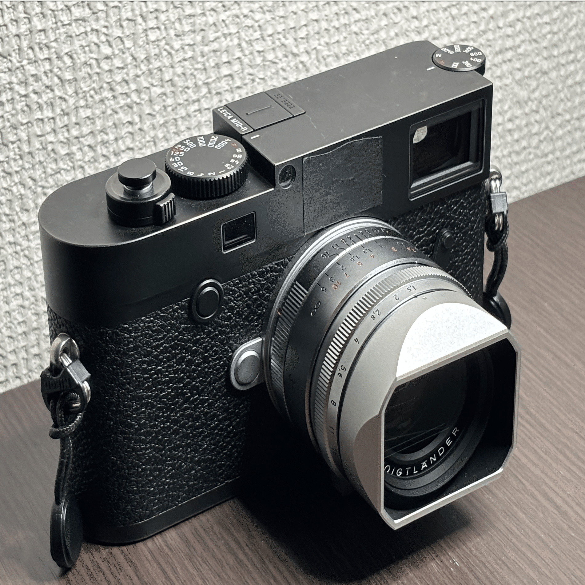 Tahusaのスクエアフードを購入してみた(NOKTON Vintage Line 35mm F1.5