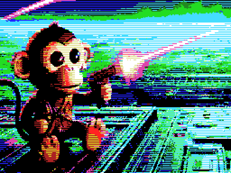 MSX1画像フィルタを作りました｜Harayoki