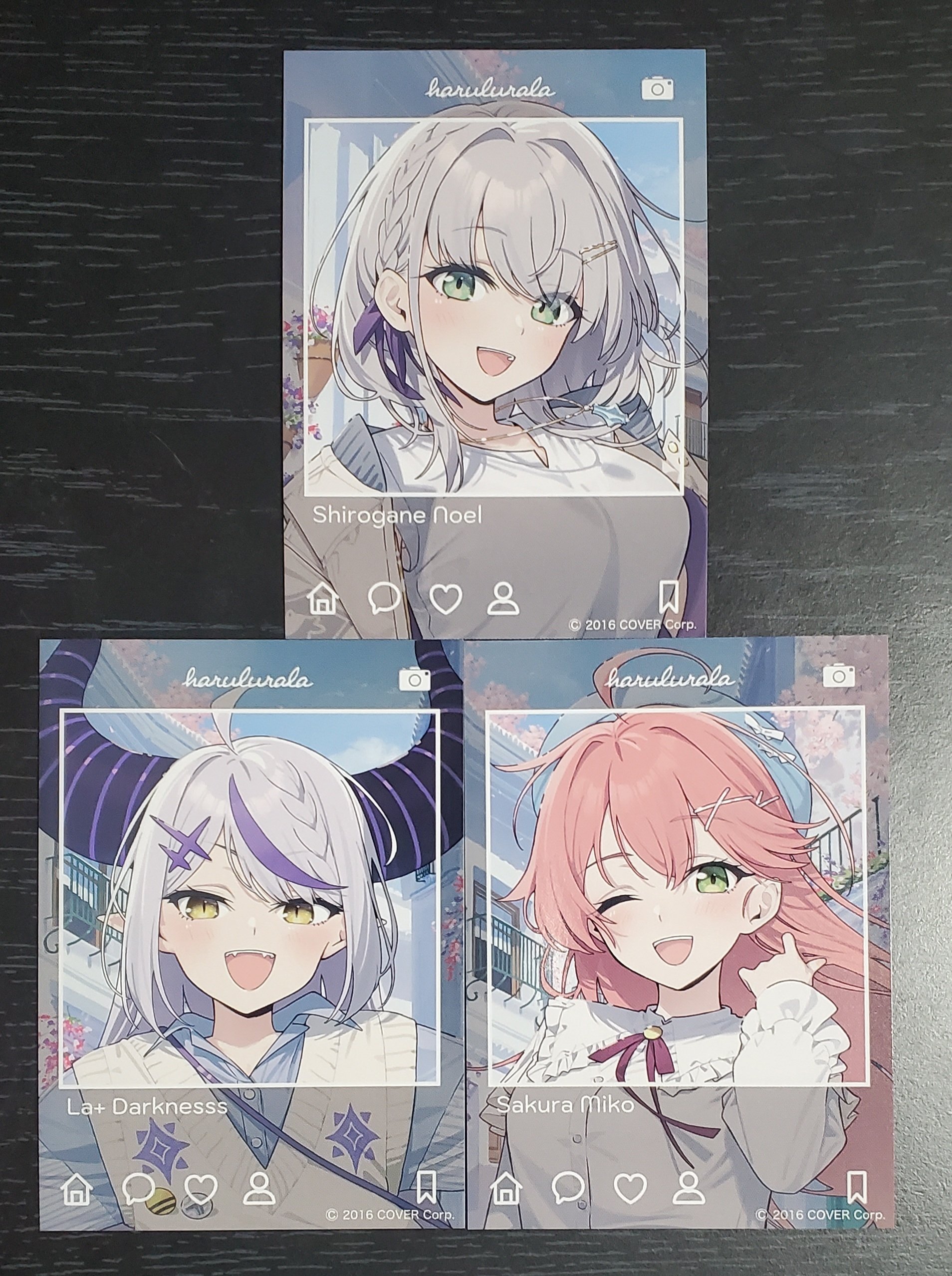 ホロライブ アレジオン ポスター 白銀ノエル さくらみこ ラプラス