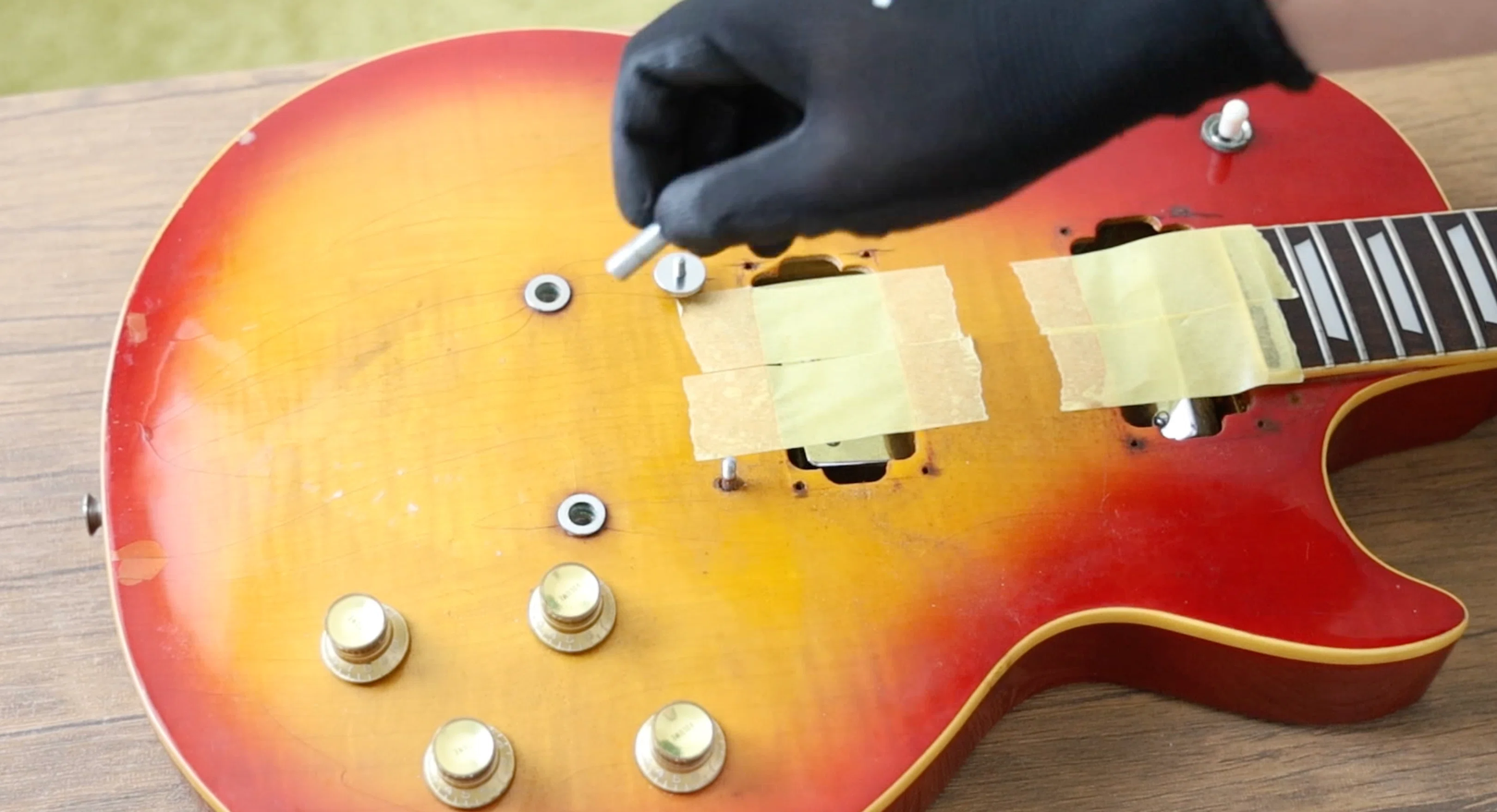 78年製Greco EG450のレストア 3｜Croquetteギター機材研究