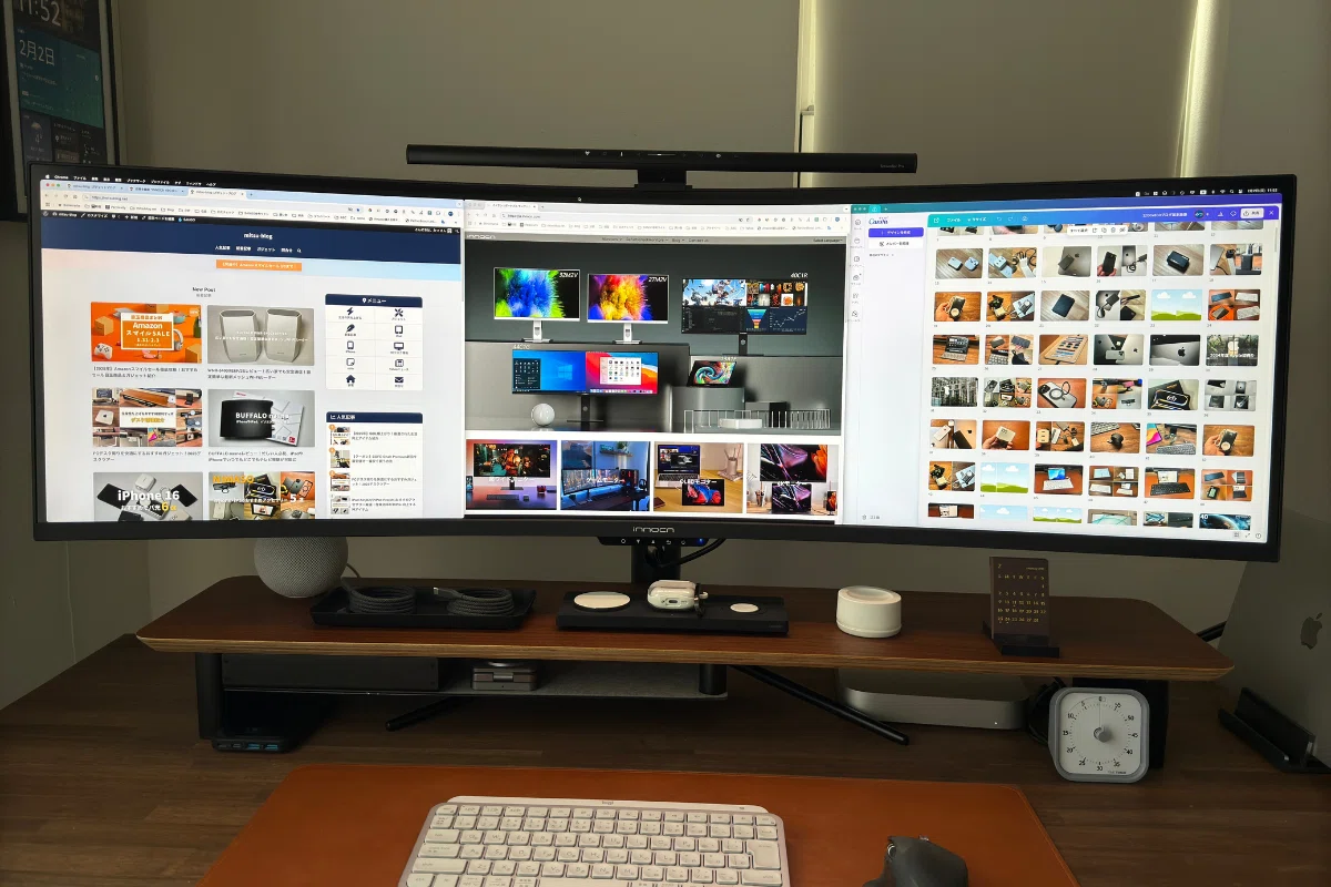 ガジェットレビュー】究極の生産性＆没入感！INNOCN 49C1Rが仕事も遊び