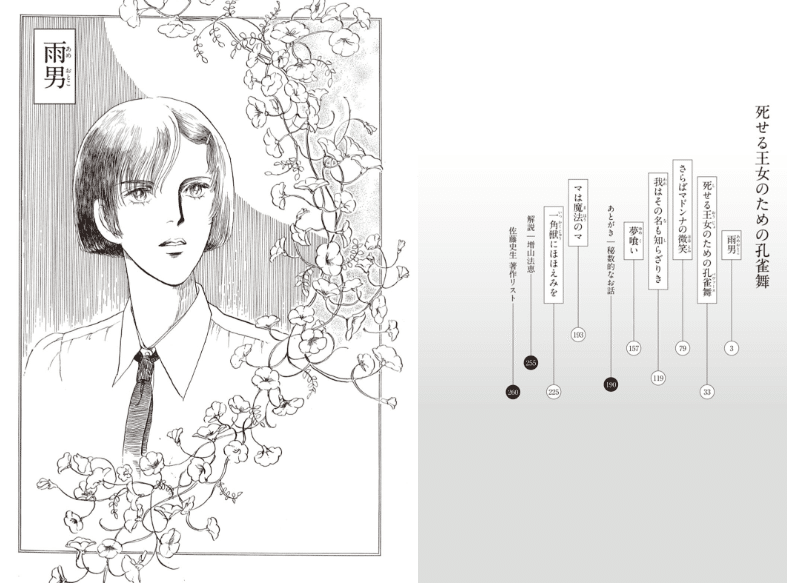 佐藤史生（1950.12.6-2010.4.4）「雨男 七生子シリーズ