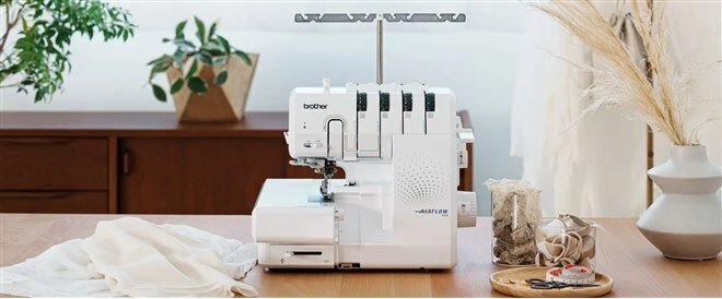 ハンドメイドニュース】ブラザー販売 新型ロックミシン「AIRFLOW3000