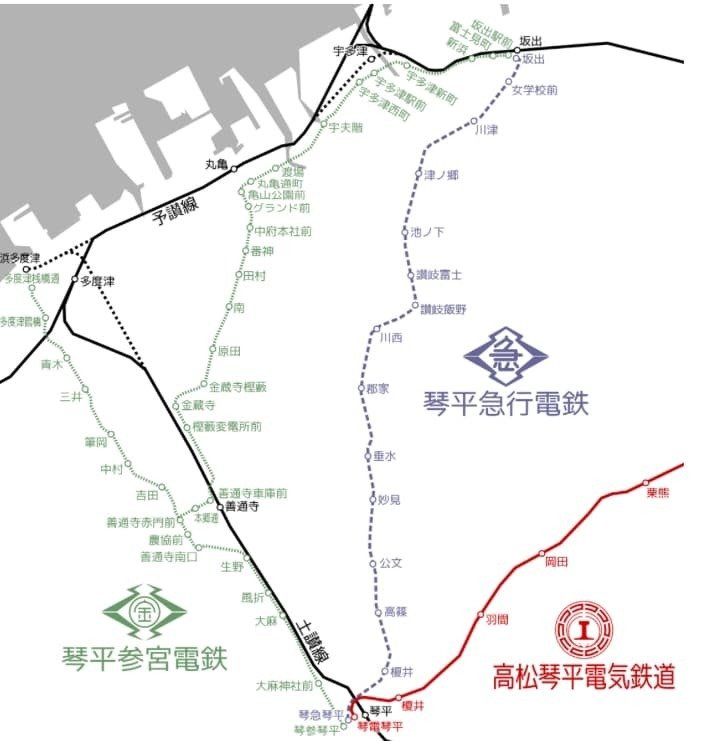 紅焔(こうえん)★リピーター様割引 廃線】香川県の鉄路は金刀比羅宮をめざした その2（琴平参宮