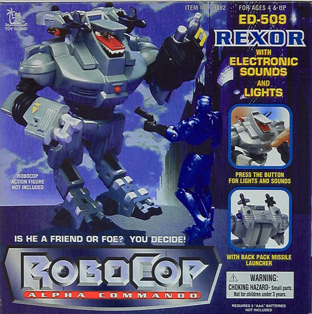 ロボコップ』より ED-509 REXOR 【TOY ISLAND】｜K3-O2