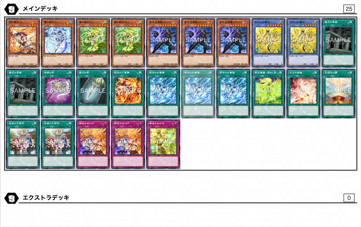 ルリィよ。Tier1デッキを超えろ！テーマ紹介｜ポンな酢
