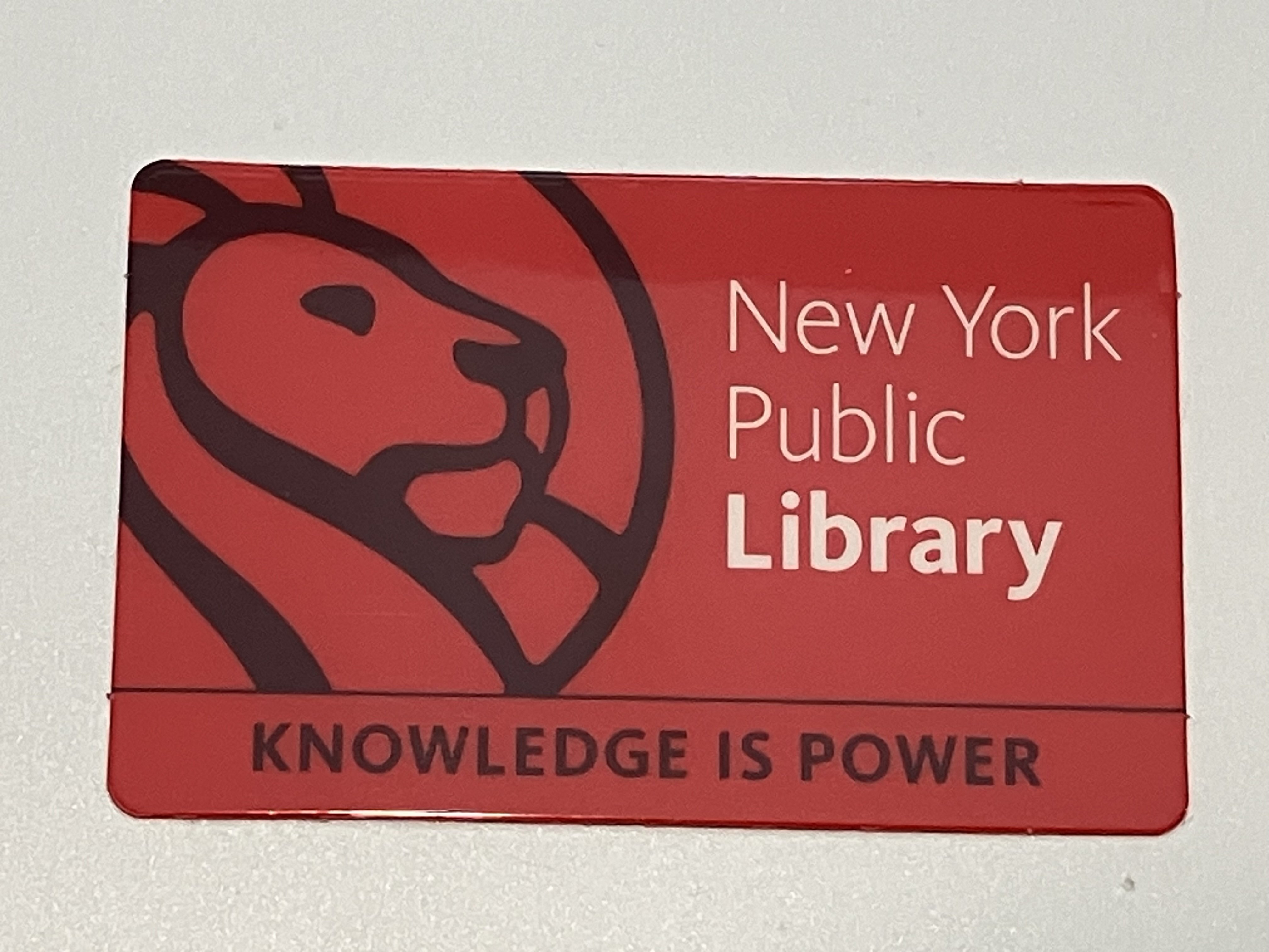 ニューヨーク図書館で、図書カードを作った。｜YUKIE