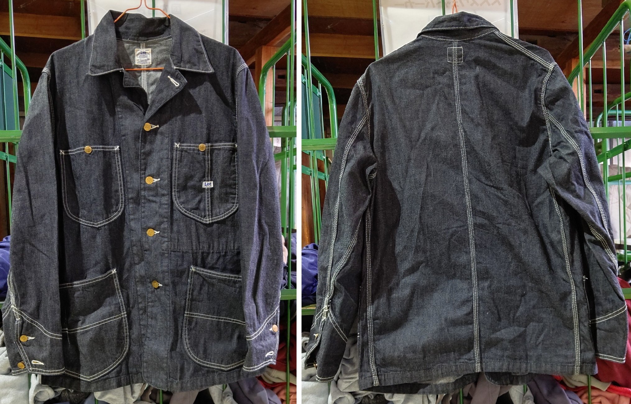 Leeの👖91‐Jカバーオールをレスキューした💖復刻版👷️JELT Leeの👖91‐Jカバーオールをレスキューした💖復刻版👷️JELT