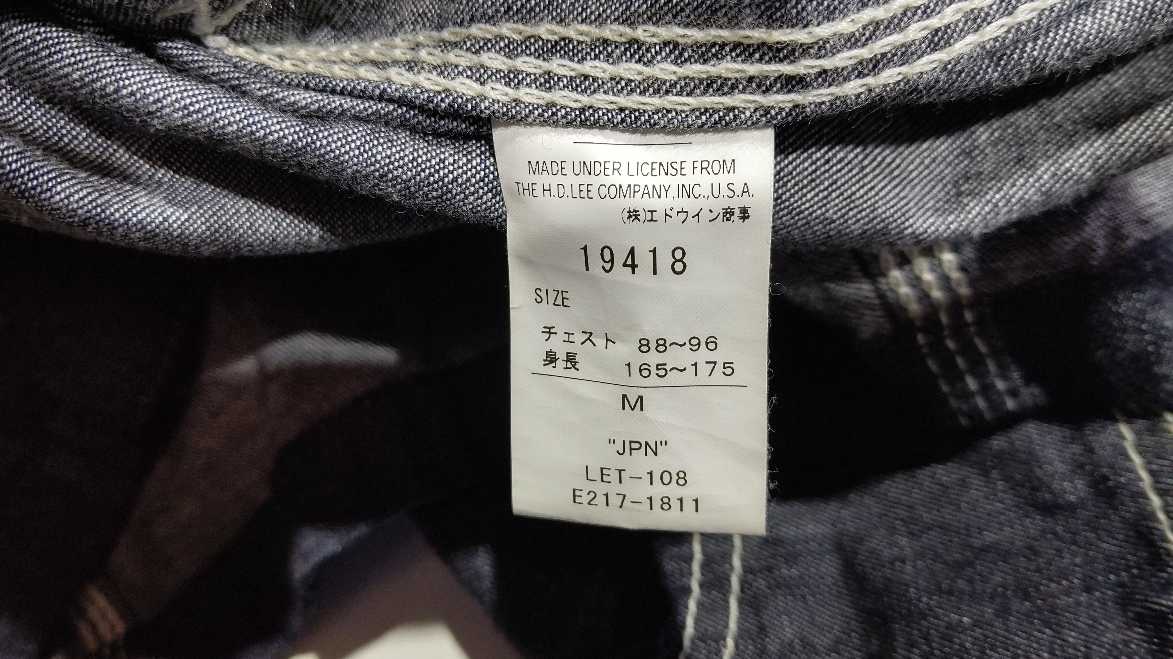 Leeの👖91‐Jカバーオールをレスキューした💖復刻版👷️JELT Leeの👖91‐Jカバーオールをレスキューした💖復刻版👷️JELT
