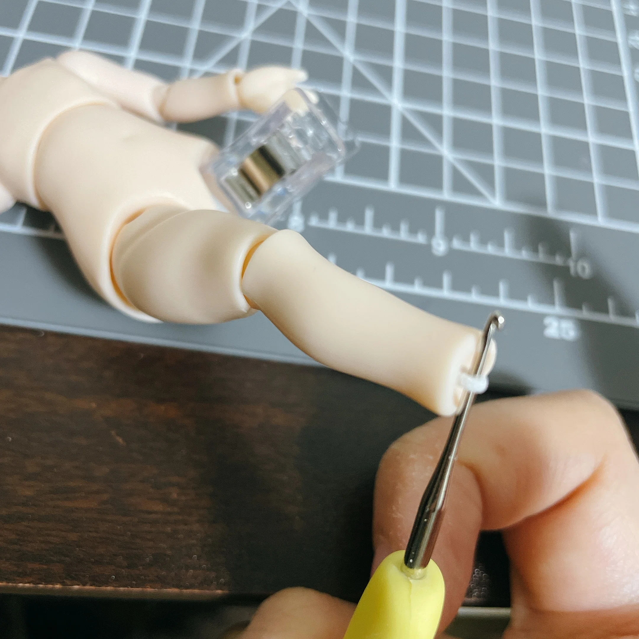 リロロ】1/12ブラインドドールのゴム交換備忘録｜まちせ
