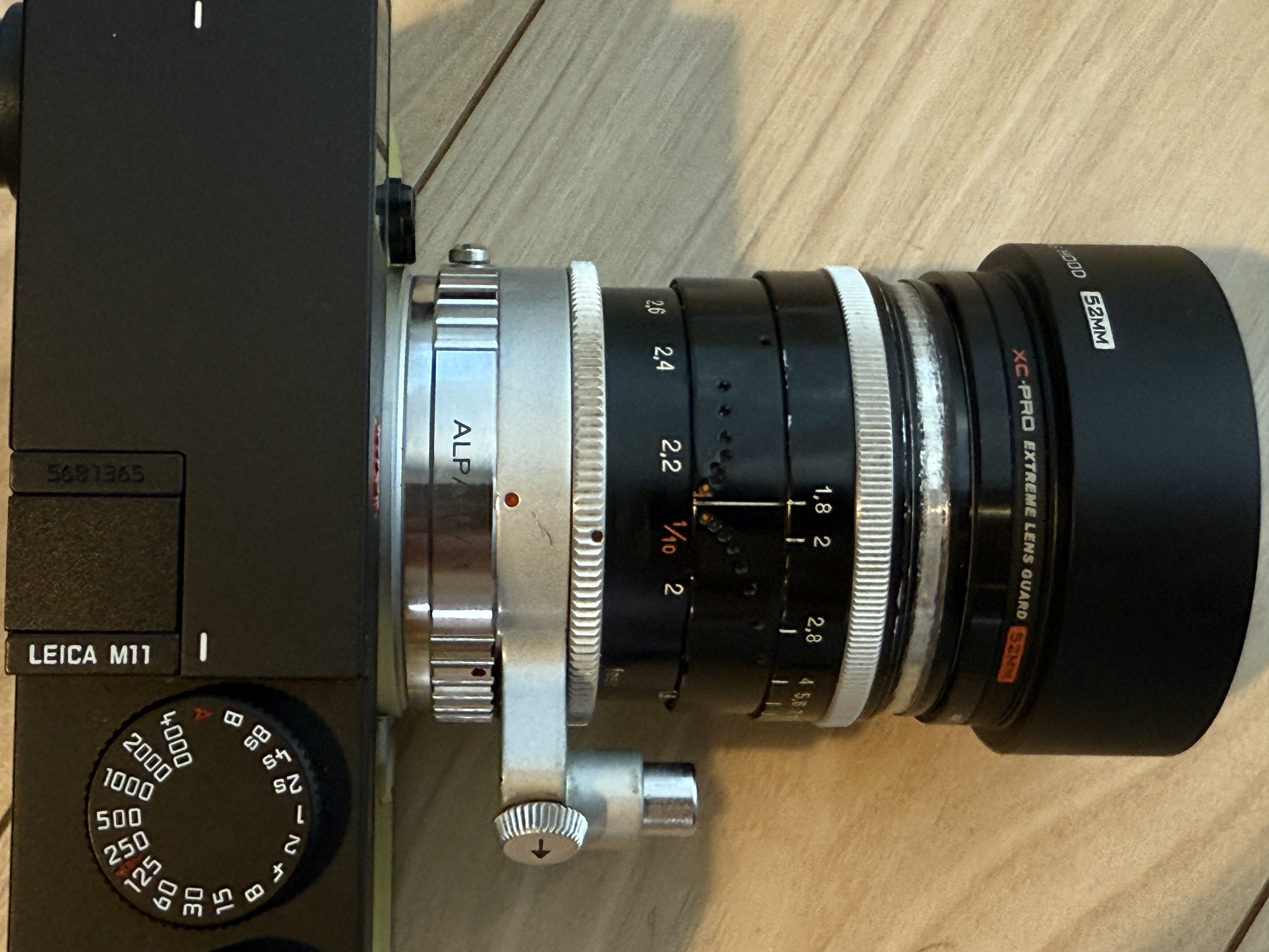 KERN - MACRO - SWITAR 50mm f1.8 Aマクロスイター 中古)ALPA (アルパ) ケルン マクロスイター 50mm F1.8 AR(黒鏡筒
