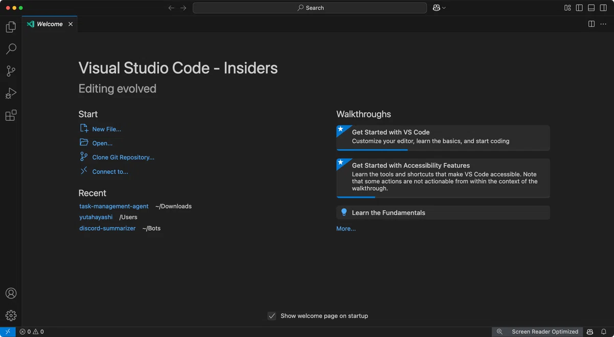 Vs Code Inisders Agent GitHub Copilot の Agent Mode を試す|ぬこぬこ