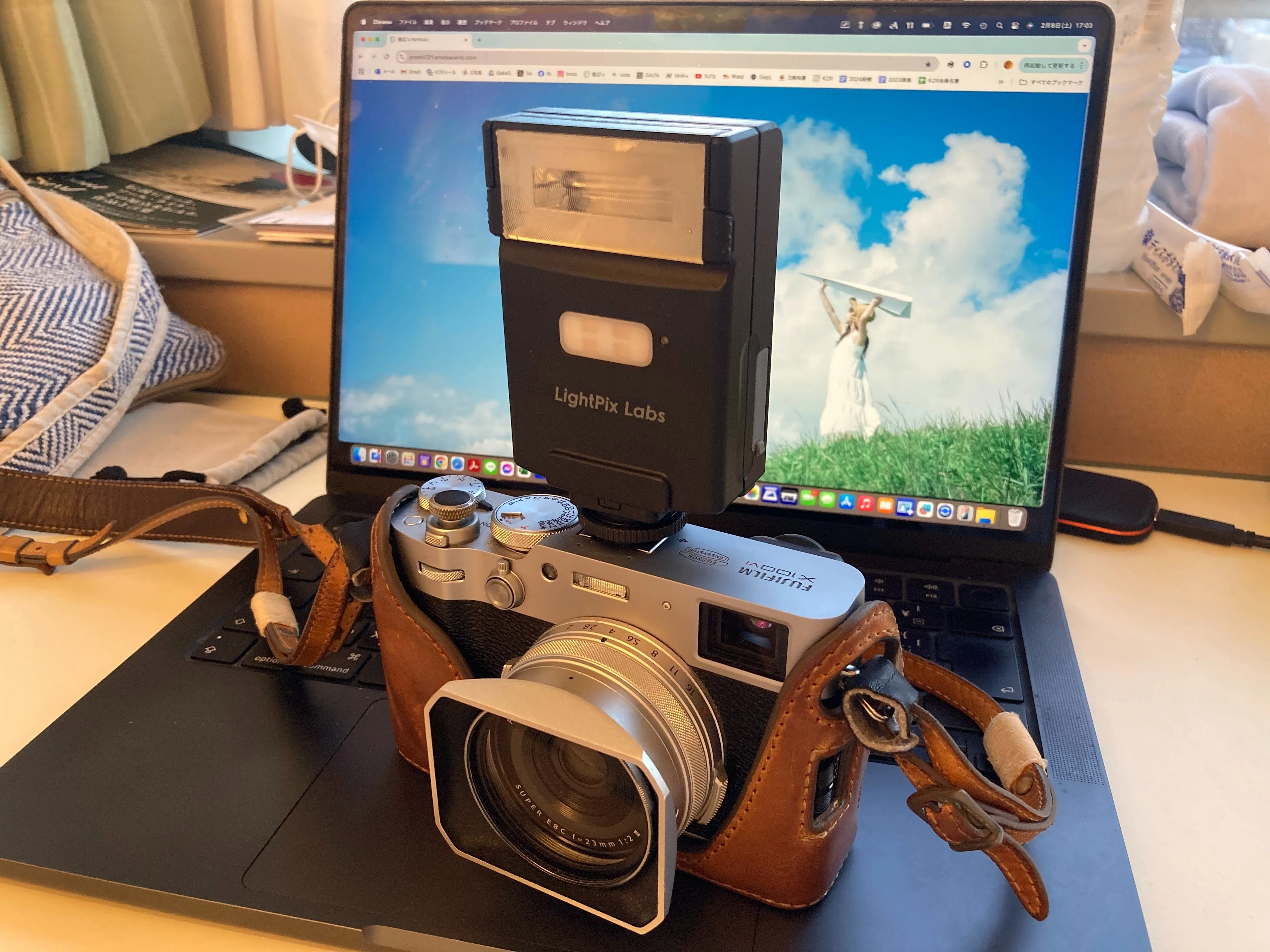X100シリーズにぴったりのFLASH｜雅辺