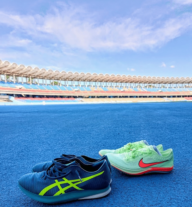 asics - ノースフェイス　ザック&amp;アシックス  シューズ3足 サブ3 asics好きランナーのランニングシューズ履き分け（2025年2