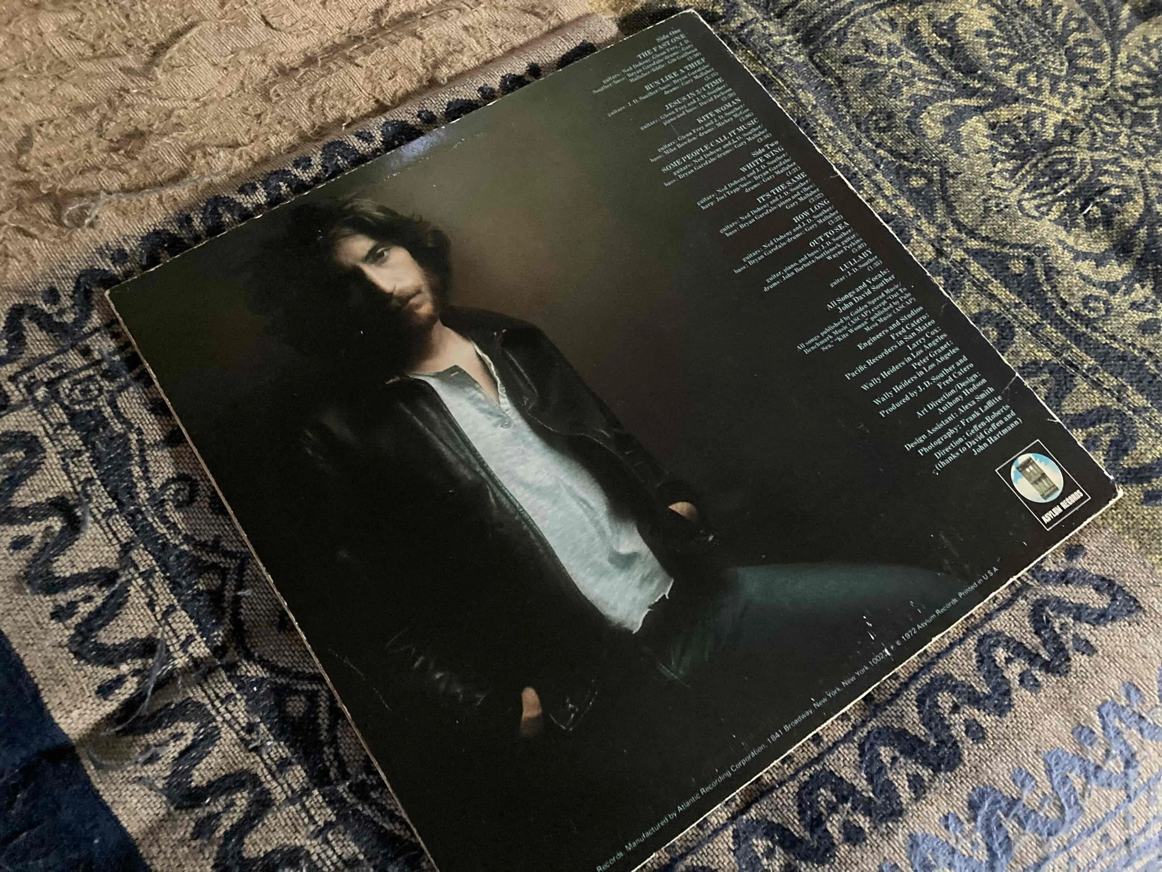 John David Souther [ Same ] Asylum SD-5055｜naruru's Record
