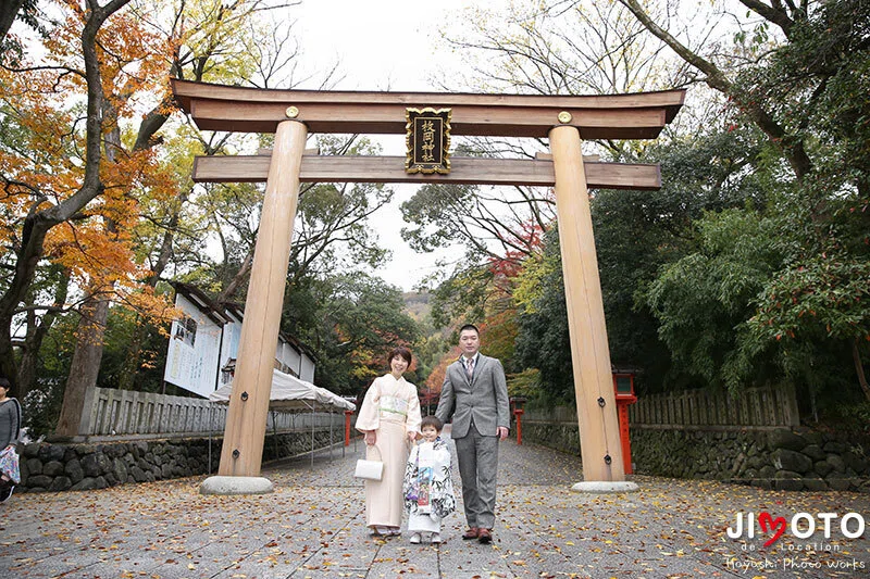 枚岡神社の七五三出張撮影