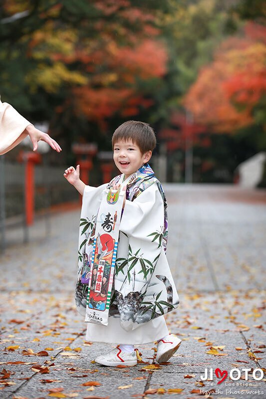 枚岡神社の七五三出張撮影