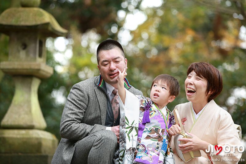 枚岡神社の七五三出張撮影