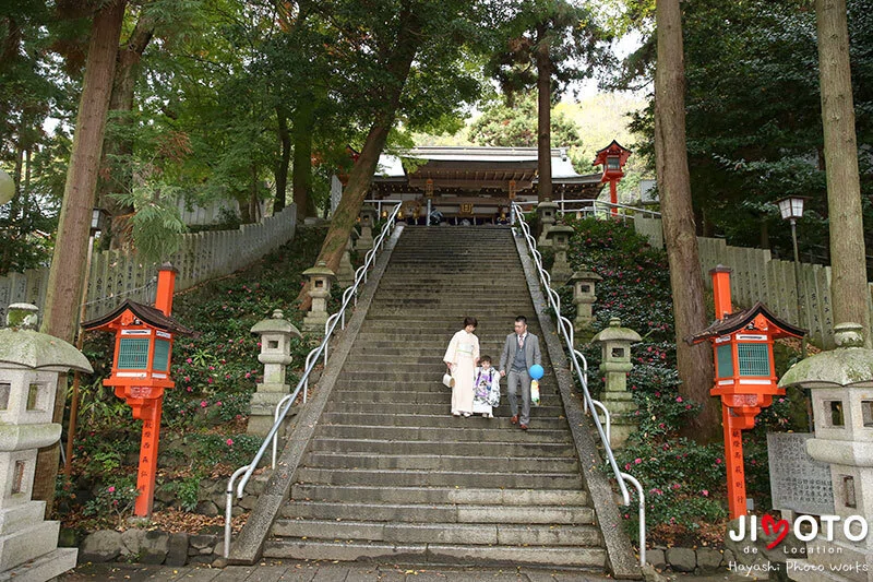 枚岡神社の七五三出張撮影