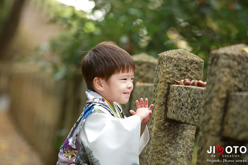 枚岡神社の七五三出張撮影
