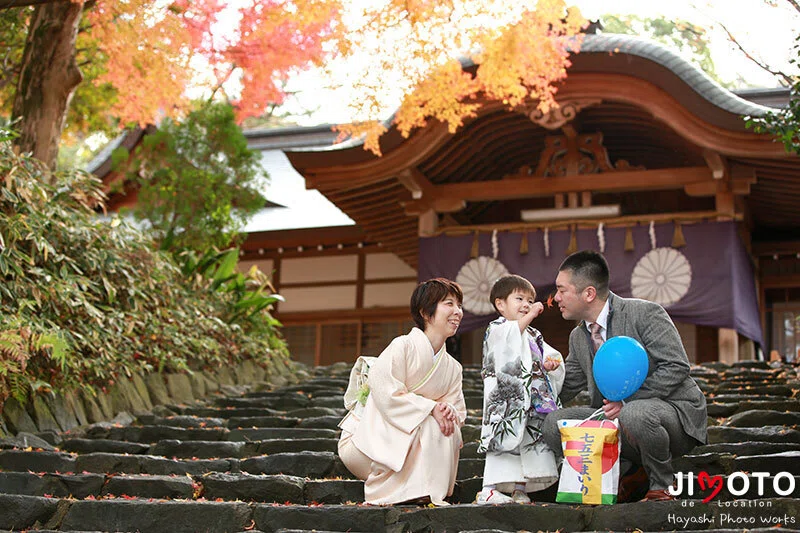枚岡神社の七五三出張撮影