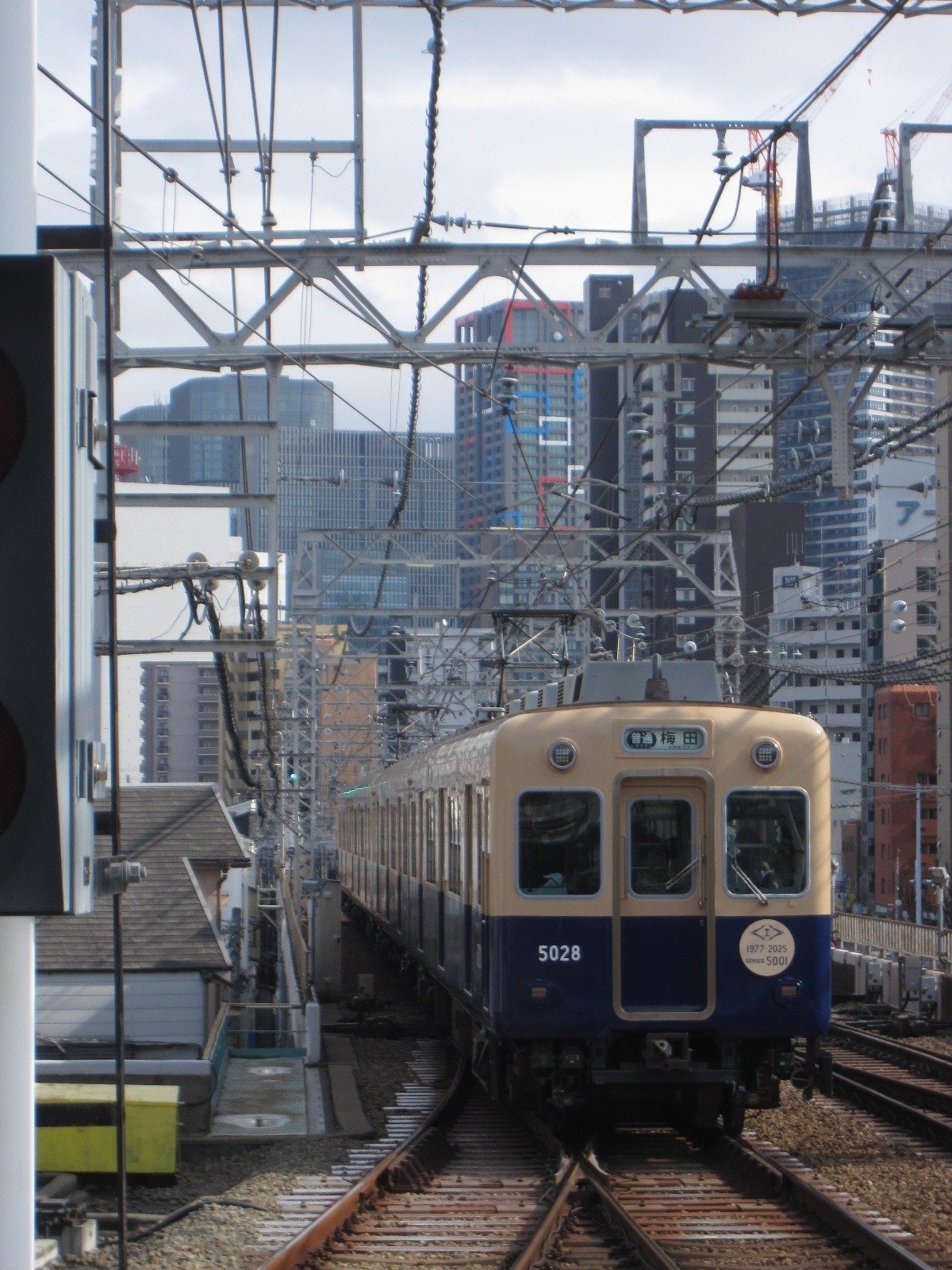 阪神5001形「青胴車」有終の美を飾る|takewaniphoto 阪神5001形「青胴車」有終の美を飾る|takewaniphoto