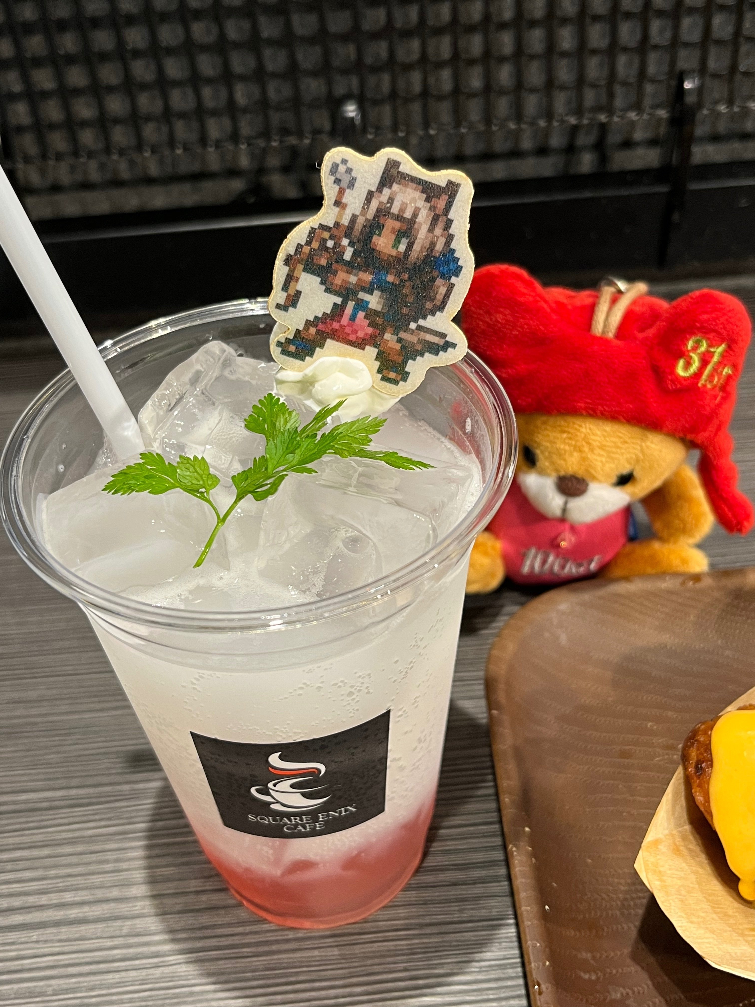 スクエニカフェのオクトラ2コラボに行った時のレポ｜白黒ゆい